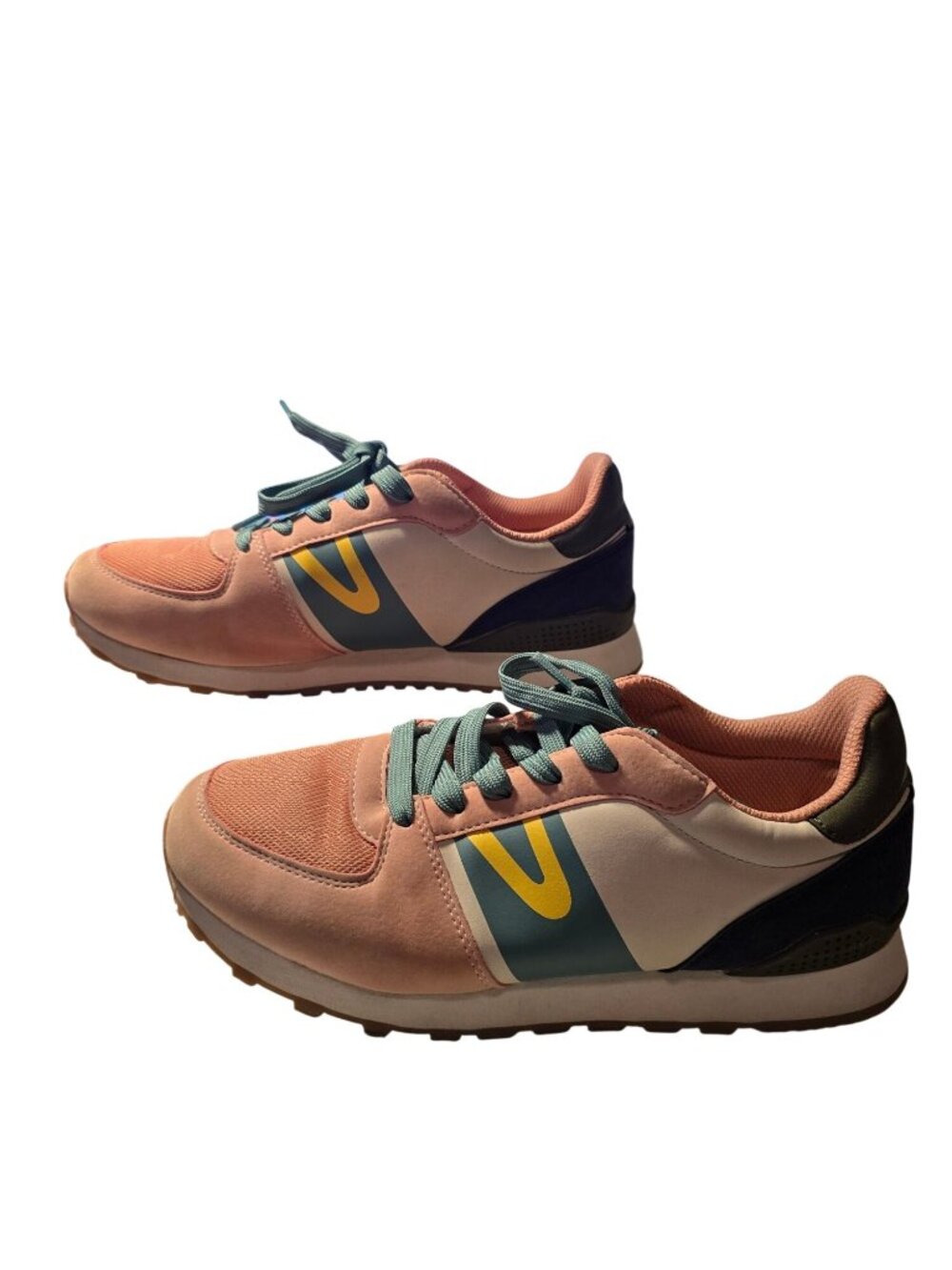 Tretorn Women's Loyola Pink Retro Casual Sneakers, 8.5 - Picture 3 of 8